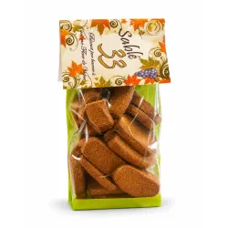 Le sachet de Sable 33 - 240g | Les sablés 33 Les Noisettines du Médoc