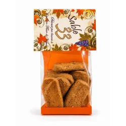Le sachet de Sable 33 - 100g | Les sablés 33 Les Noisettines du Médoc