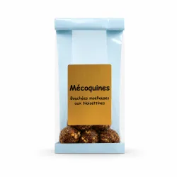 Le sachet de Mécoquines 100g | La Mécoquine Les Noisettines du Médoc