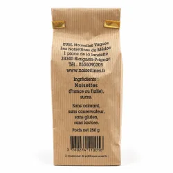 Le pochon Noisettines 250g | Nos gourmandises à la noisette Les Noisettines du Médoc